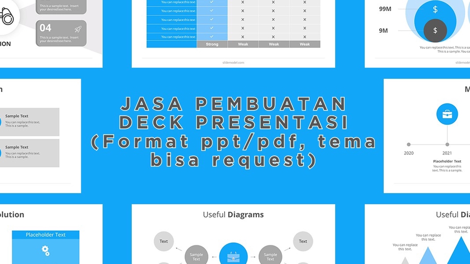 Jasa Pembuatan Presentasi / Desain PowerPoint - Jasa Pembuatan Deck Presentasi