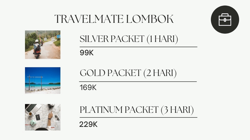Jasa Membuat dan Meyusun Rencana Perjalanan Wisata - Jasa Travelmate Lombok