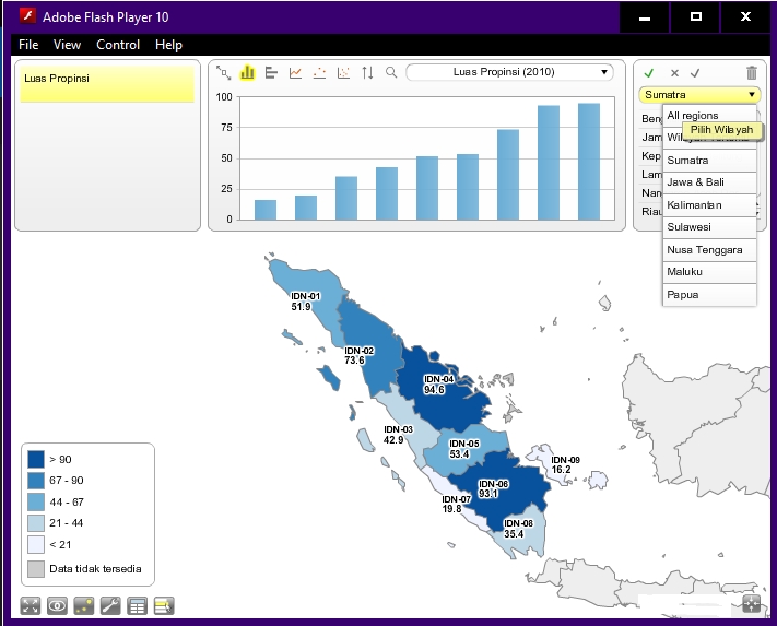 Aplikasi Desktop - Peta Statistik Interaktif - 2