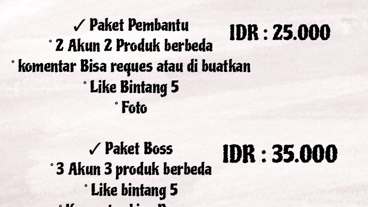 Memberi Review - OPEN JASA REVIEW ( Ulasan ) MARKETPLACE SOSIAL MEDIA - 4