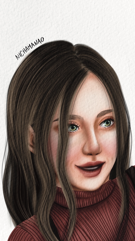 วาดภาพเหมือน Portrait - ภาพเหมือน (Digital Painting) /Semirealistic - 4