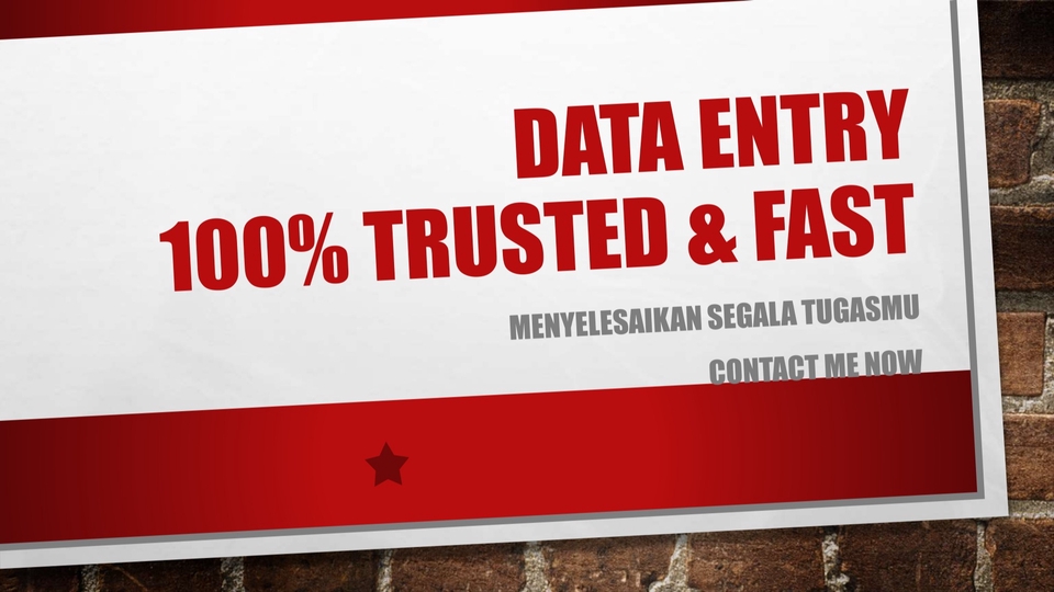 ENTRY DATA 