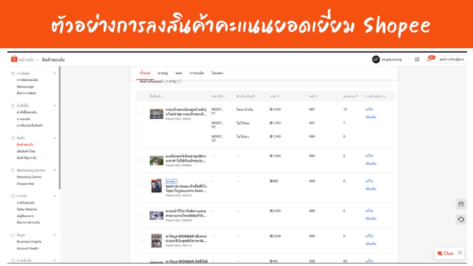 เปิดร้านค้าออนไลน์และลงสินค้า - รับลงสินค้าออนไลน์ lazada shopee บริการลงสินค้า add product ในเว็บไซต์ - 2