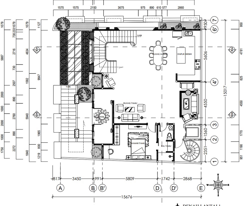 CAD Drawing - Desain dan Gambar CAD 2D - 3