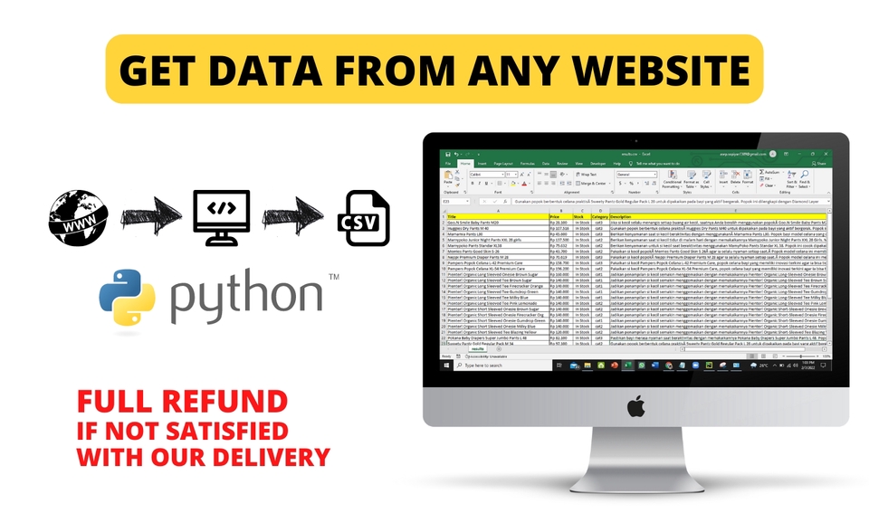 Jasa Lainnya - Web Scraping Data Mining - 2