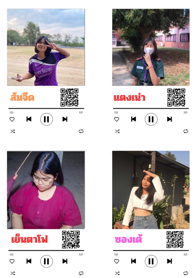 ออกแบบ canva ทําโปสเตอร์ canva โปสเตอร์ 4 ภาพ บริการรับทำ canva ทำ canva canva ไทย