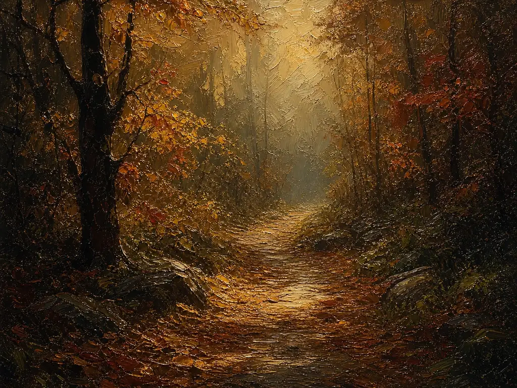 A generated scene on the canvas
