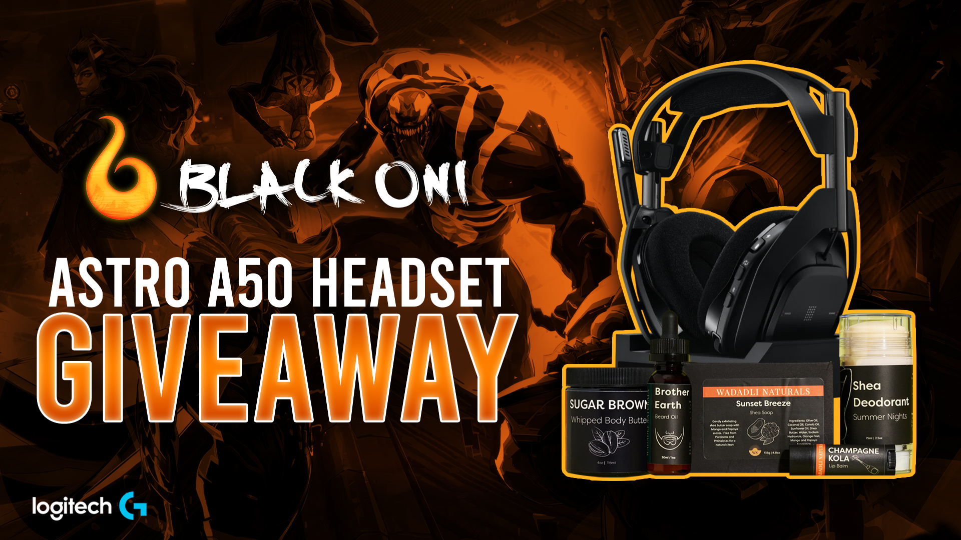 Black Oni | ASTRO A50 X LIGHTSPEED Bundle