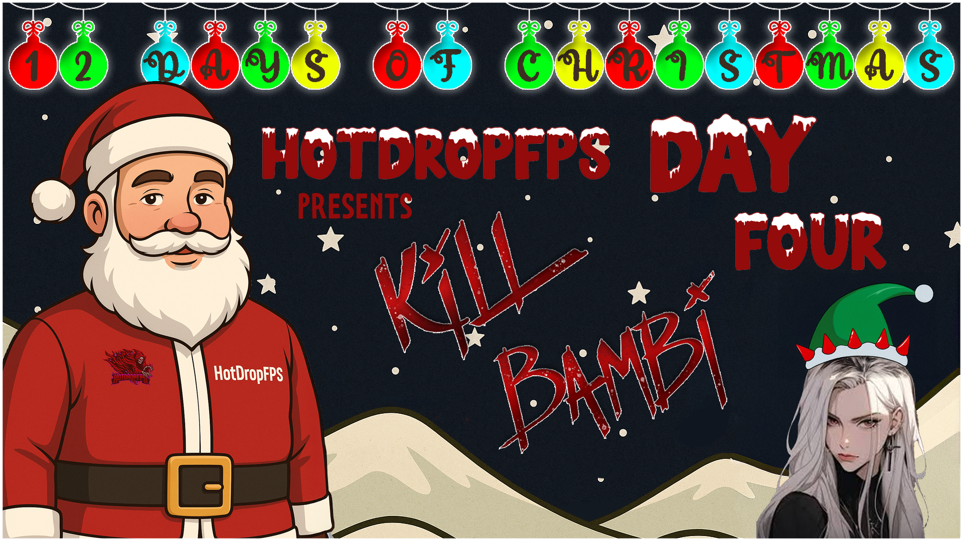 HotDrop's Day 4 of 12 Days of Christmas! 