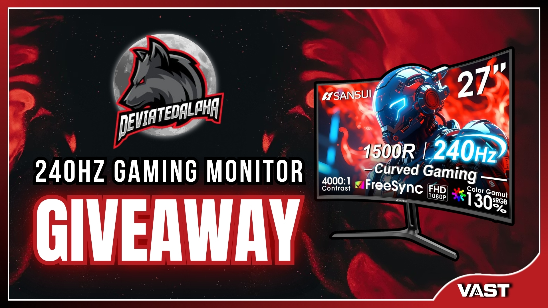 DeviatedAlpha | 240Hz Gaming Monitor
