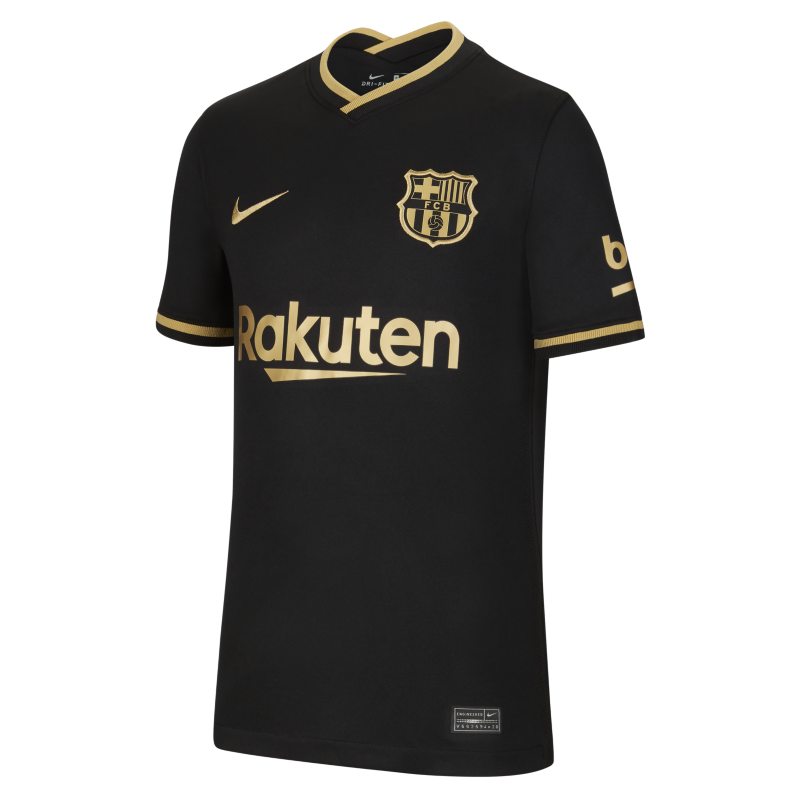 FC Barcelona 2020/21 Stadium Uit Voetbalshirt voor kids - Zwart