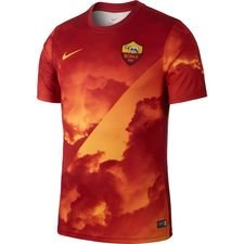 Roma Trainingsshirt Pre Match - Rood/Goud