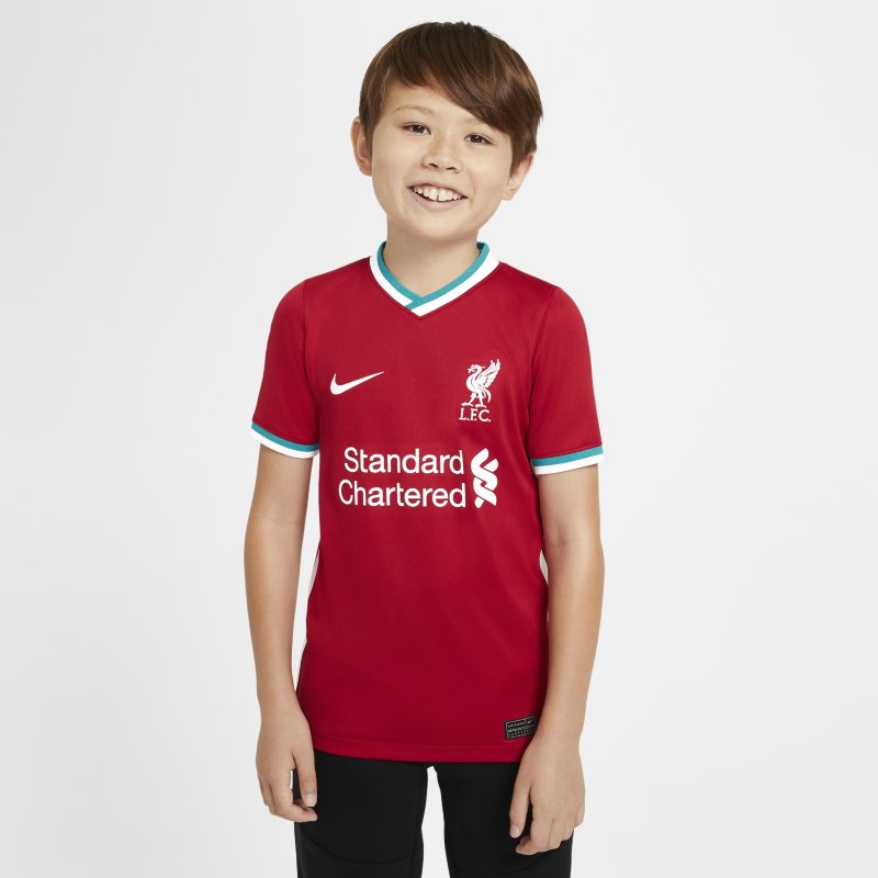 Liverpool FC 2020/21 Stadium Thuis Voetbalshirt voor kids - Rood