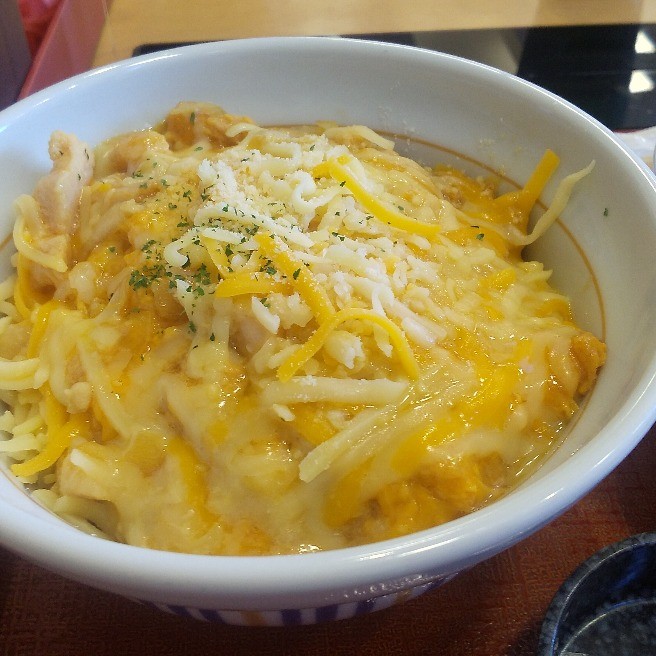 チーズ親子丼 料理 グルメ らくらくコミュニティ