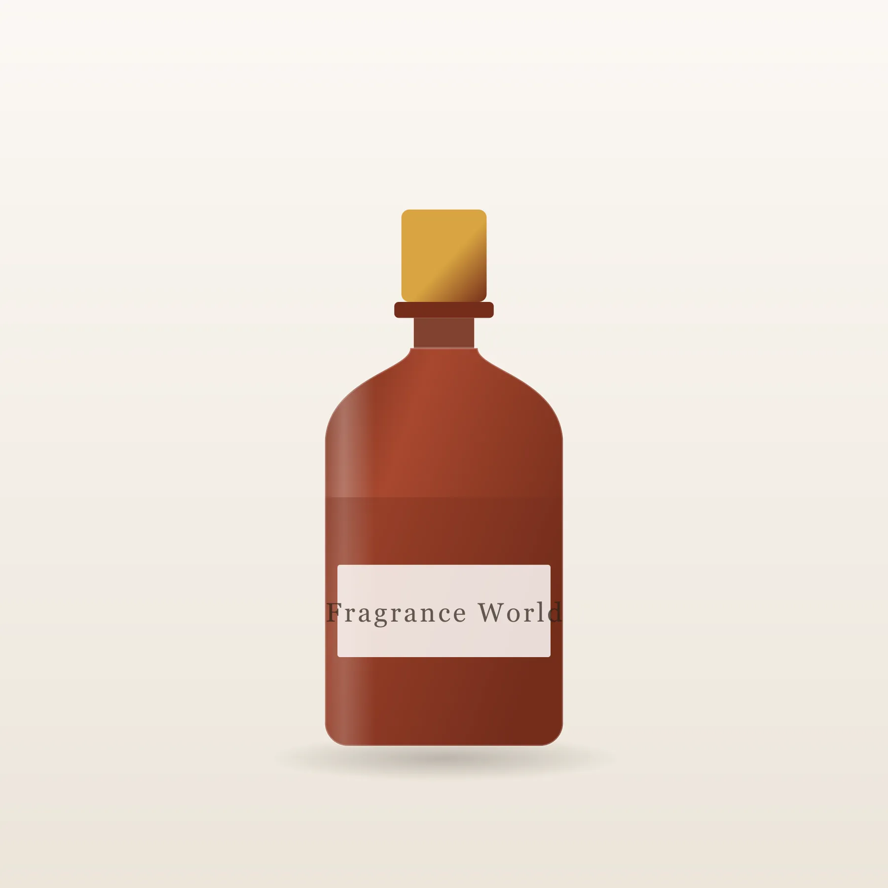 Wisal Extrait — illustration in the spicy palette; photograph to follow