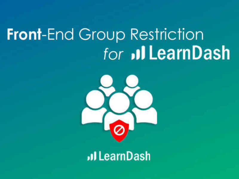 Front-End Group Restriction for LearnDash