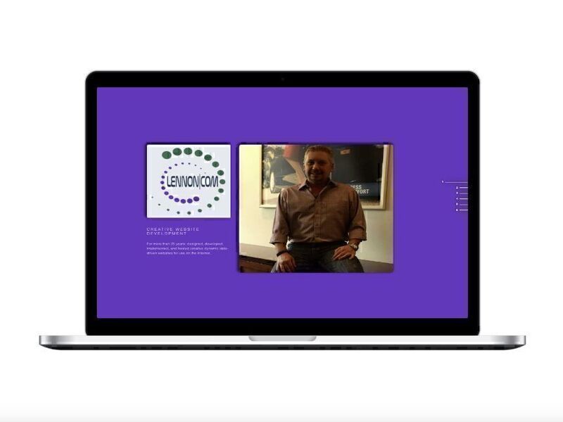 Lennon|Com, Creative Website Development