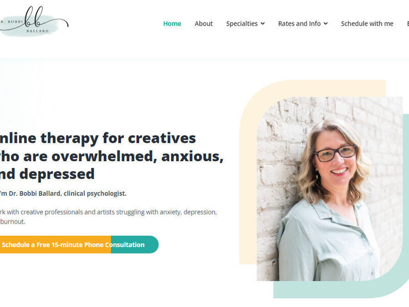 Website for Dr. Bobbi Ballard
