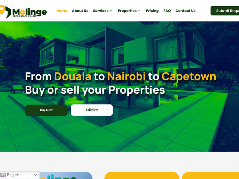 Real Estate website