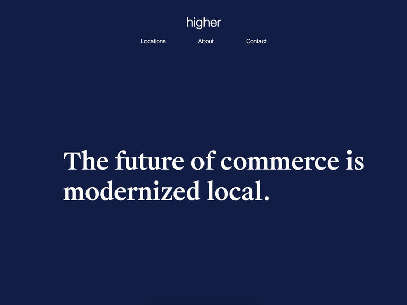 Higher-inc - A Single Page Site