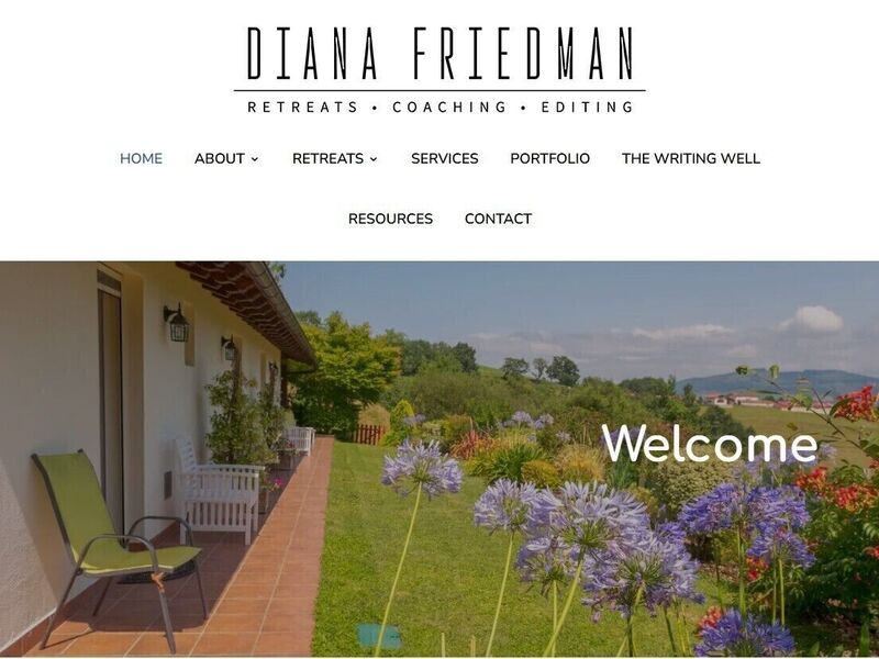 Creative Writing Website for Diana Friedman