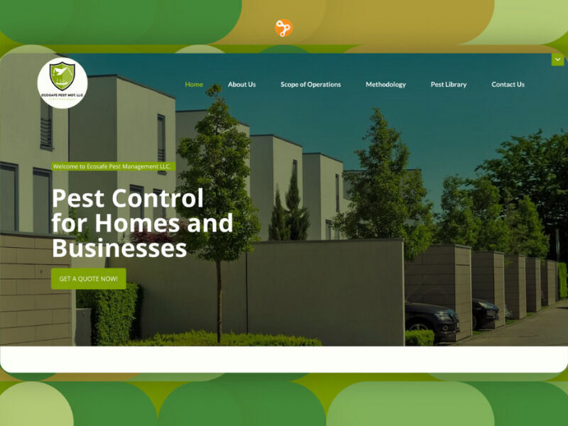 Ecosafe Pest Management [Full Website Build]