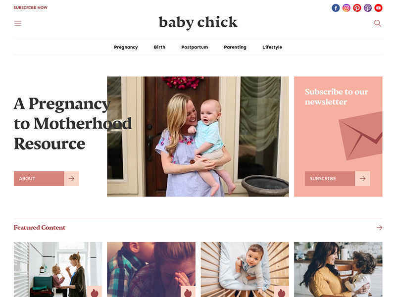 baby chick – Full Site Customization with Storefront Theme