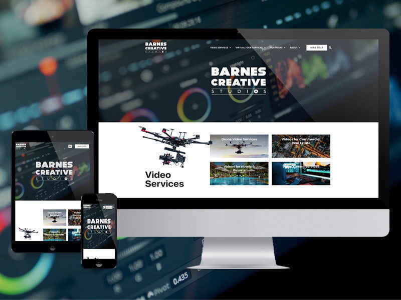 Barnes Creative Studios Website