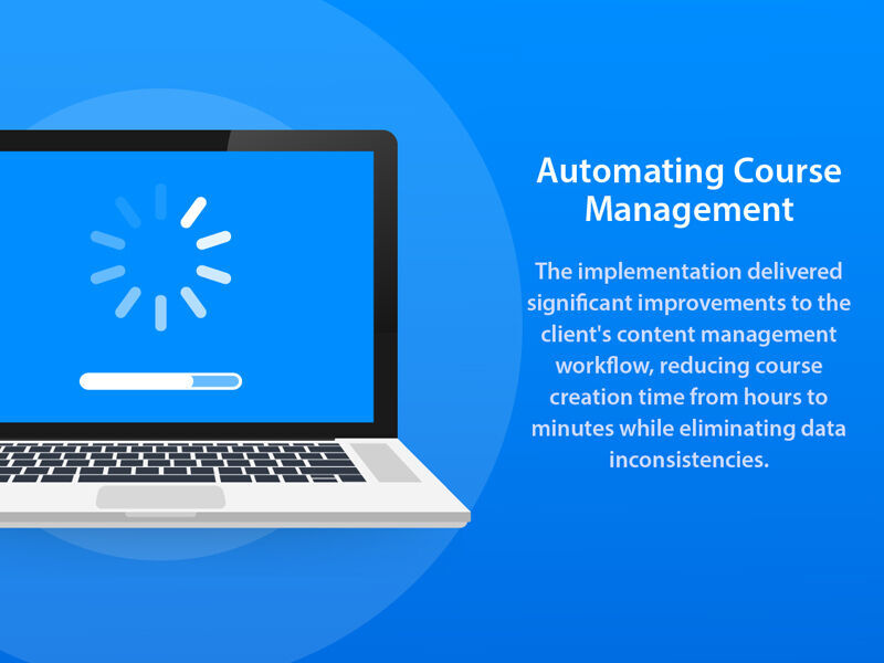 Automating Course Management for Consistent Learning Platforms