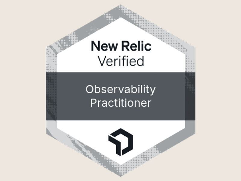 New Relic Observability Practitioner Badge