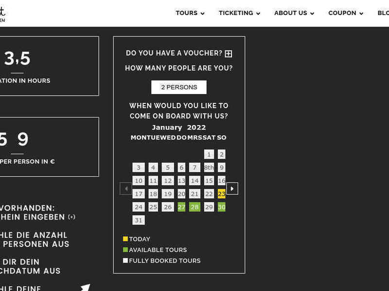 Custom Booking Calendar Plugin