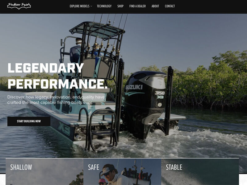 Shallow Sport Boats