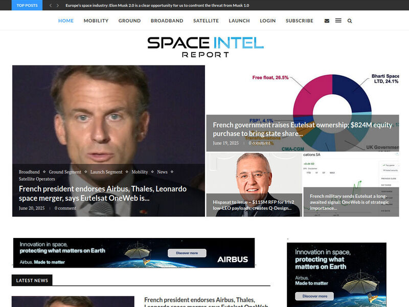 Space Intel Report