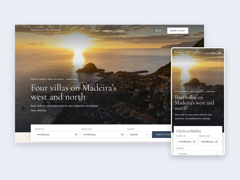 Booking airbnb/short term rentals website