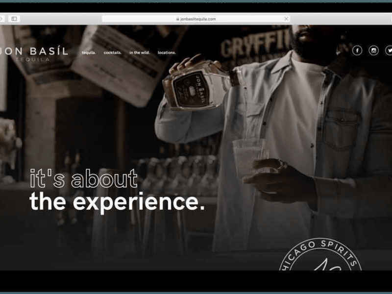 Creating an Online Presence for an Emerging Tequila Brand