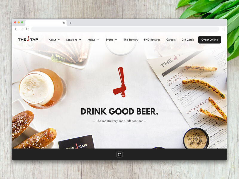 The Tap Been Bar – Full Site Build (GeneratePress)