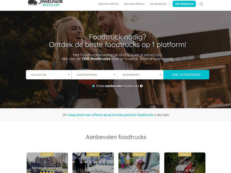 Foodtruckbestellen - Custom platform