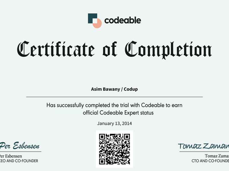 Codeable Certified Expert