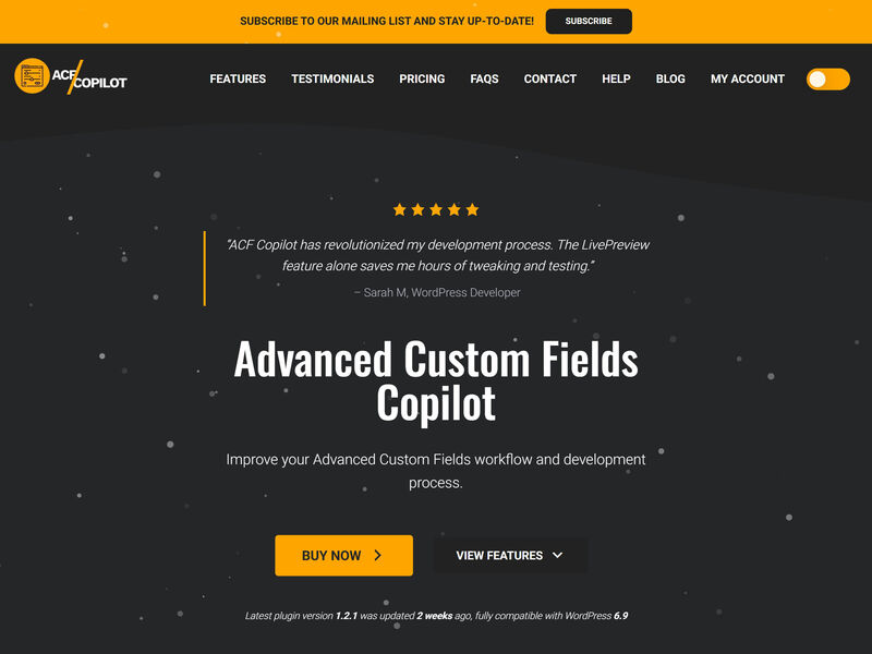 Advanced Custom Fields Copilot