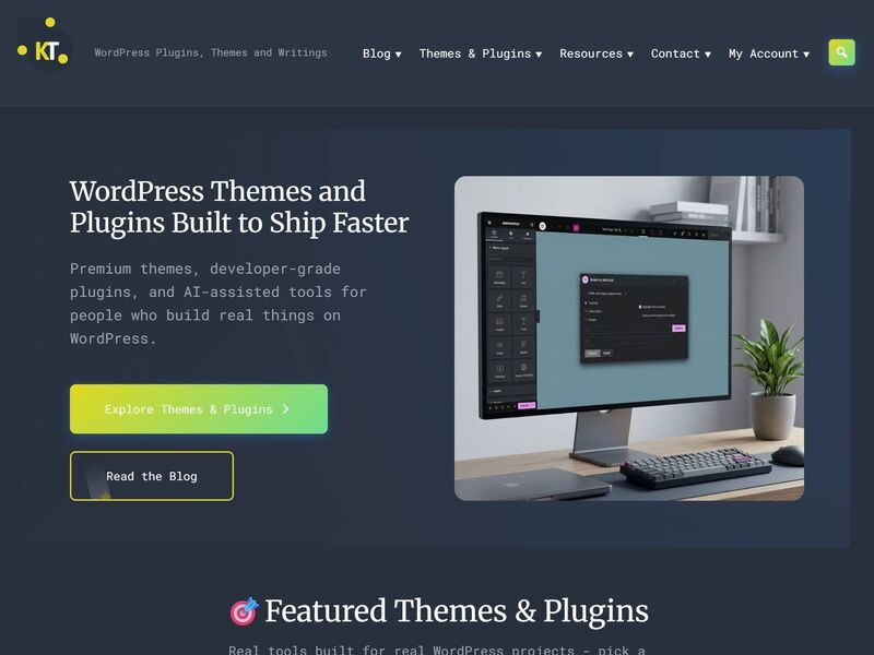 WordPress Plugins, Themes and Writings