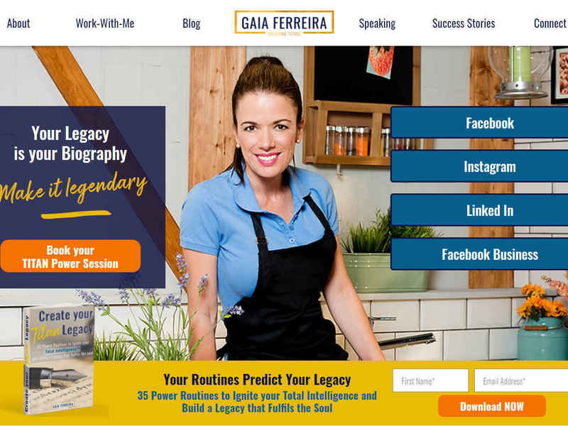 Gaia Ferreira Website