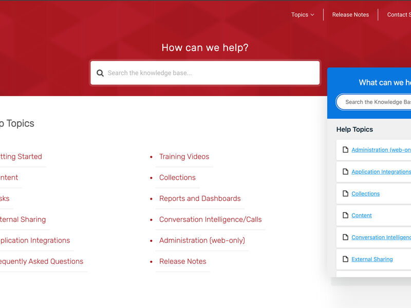 Modified Heroic Knowledgebase default search functionality