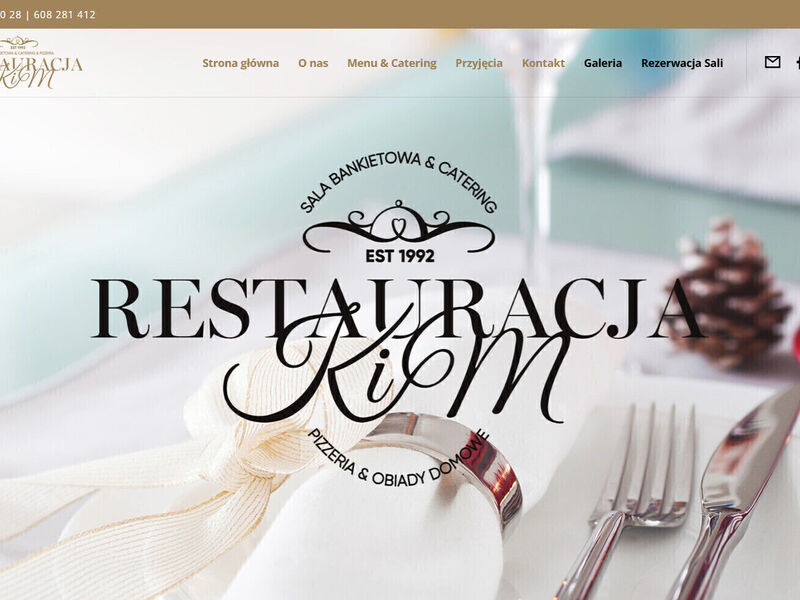 KIM Restaurant site updates