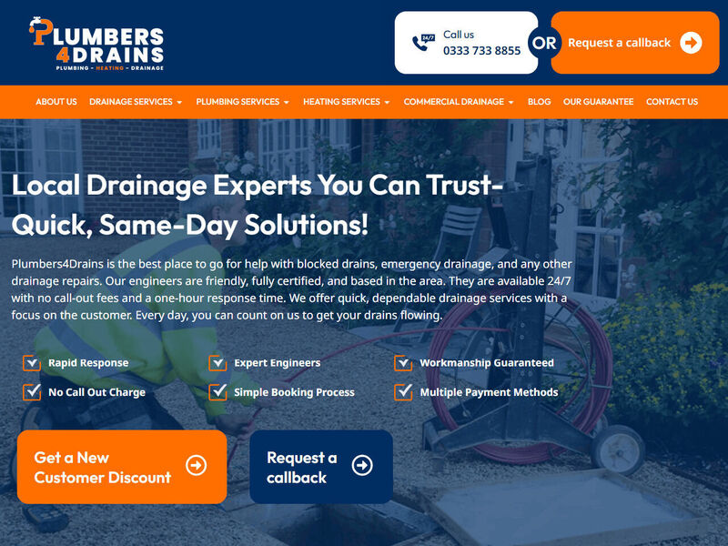 Plumbers 4 Drains