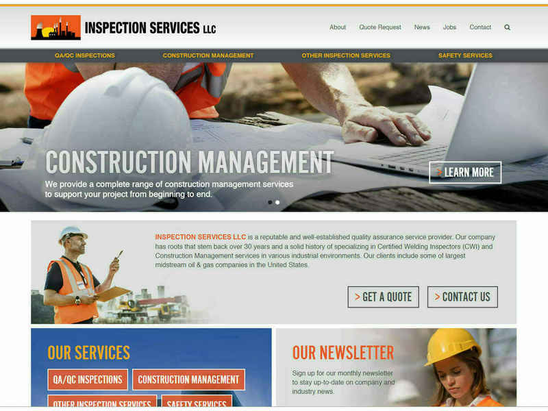 Inspection Services Website