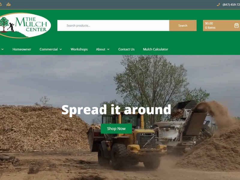 Mulch Center Ecommerce Website