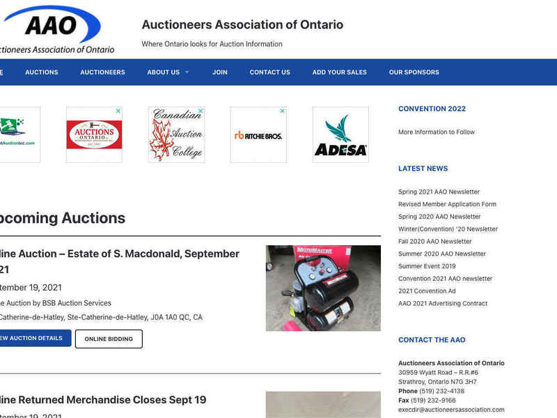 Auctioneers Association of Ontario