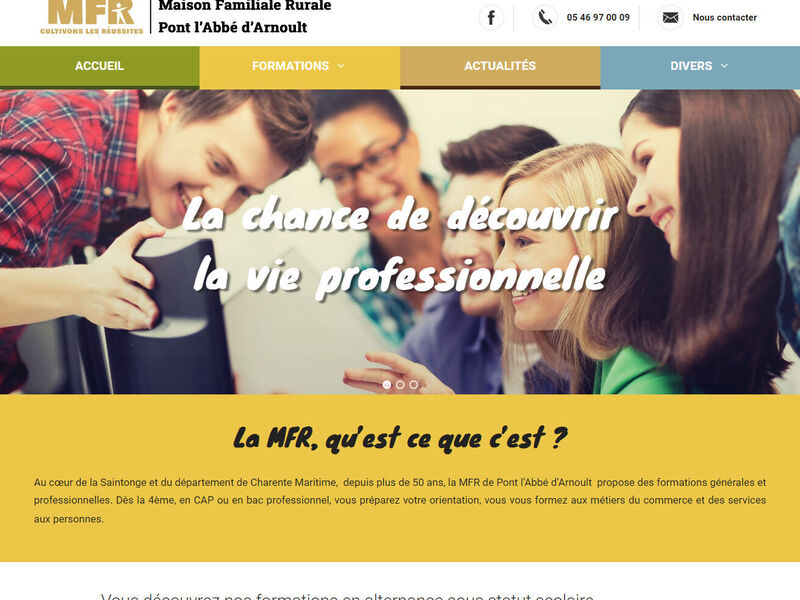 MFR Pont l'Abbé d'Arnoult