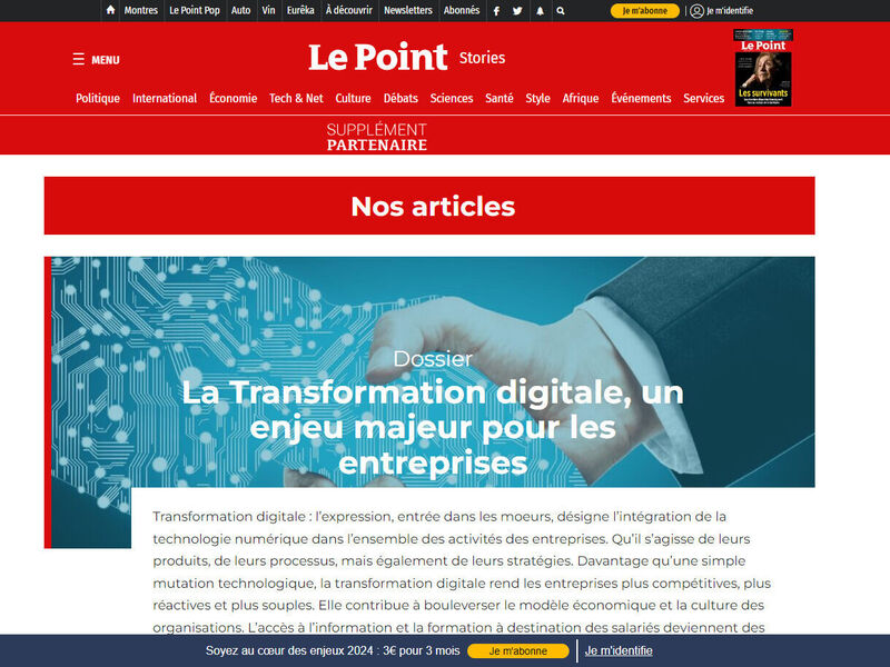 Dossiers Partenaires LePoint