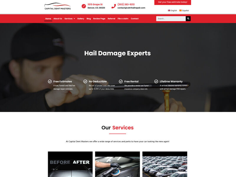 Capital Dent Masters - Hail Damage Experts